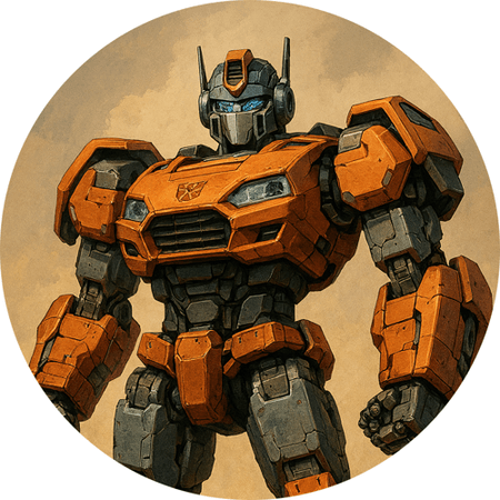 OPŁATEK NA TORT URODZINY ROBOT TRANSFORMERS HUMANOIDALNY MASZYNA