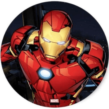 OPŁATEK NA TORT URODZINY IRON MAN POSTAĆ BOHATER 