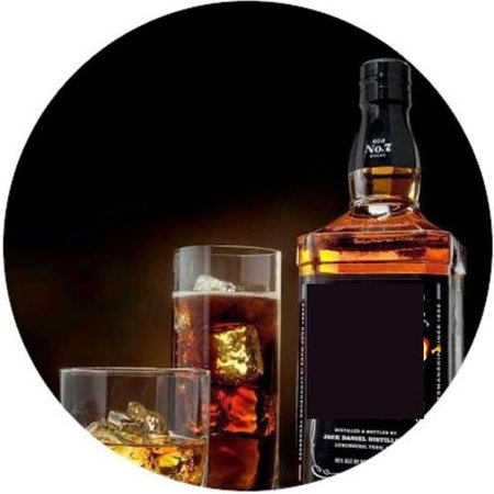 OPŁATEK NA TORT URODZINY 18 30 40 50 WHISKY GRUBY 
