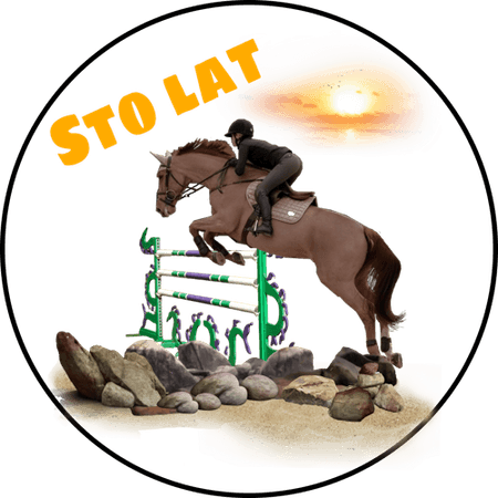 OPŁATEK NA TORT URODZINY 18 30 40 50 KOŃ KONIE MUSTANG SKOKI