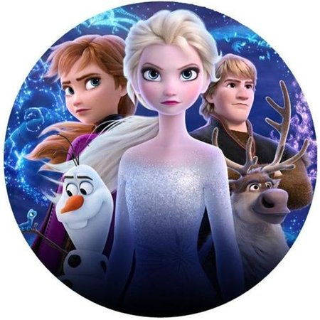 OPŁATEK NA TORT URODZINY OLAF SVEN ELSA ANNA FROZEN