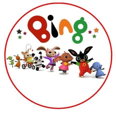 OPŁATEK NA TORT URODZINY KRÓLIK BING PRZYJACIELE POSTACIE
