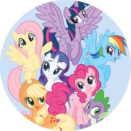 OPŁATEK NA TORT URODZINY MY LITTELE PONY KUCYK KONIK KONIKI