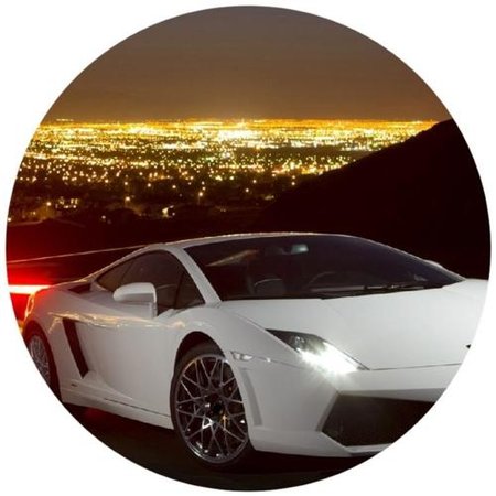 OPŁATEK NA TORT URODZINY18 30 40 50 LAMBORGHINI AUTO SAMOCHÓD 