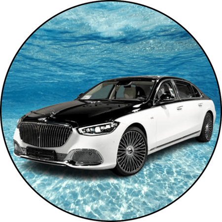 OPŁATEK NA TORT URODZINY 18 30 40 50 MERCEDES MAYBACH 