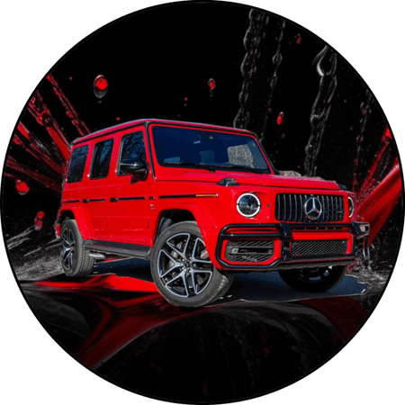 OPŁATEK NA TORT URODZINY 18 30 40 50 MERCEDES AUTO BRYKA G-KLASA