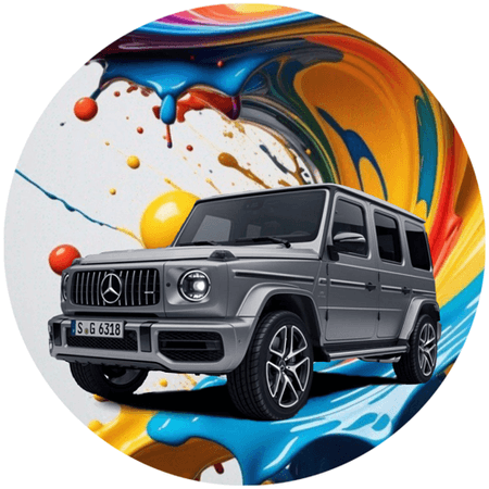 OPŁATEK NA TORT URODZINY 18 30 40 50 MERCEDES BRYKA G-KLASA AMG