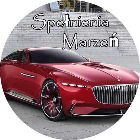 OPŁATEK NA TORT URODZINY 18 30 40 50 MERCEDES AUTO MAYBACH