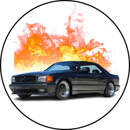 OPŁATEK NA TORT URODZINY 18 30 40 50 MERCEDES AUTO LOGO 