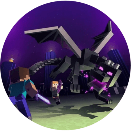 OPŁATEK NA TORT URODZINY MINECRAFT POSTAĆ 