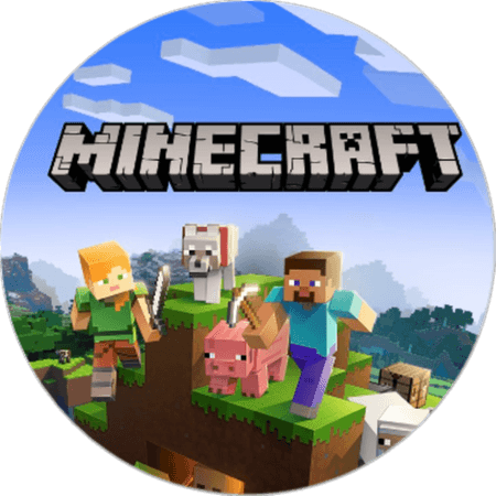 OPŁATEK NA TORT URODZINY MINECRAFT GRA VIDEO