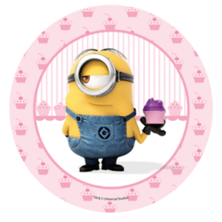OPŁATEK NA TORT MINIONKI MINION