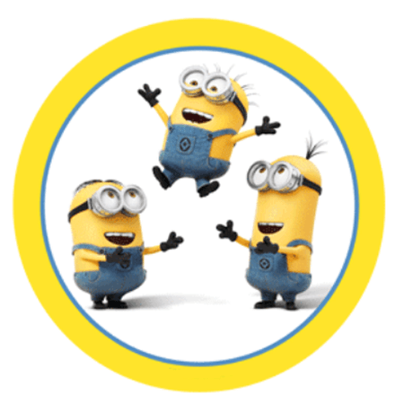 OPŁATEK NA TORT MINIONKI MINION POSTACIE