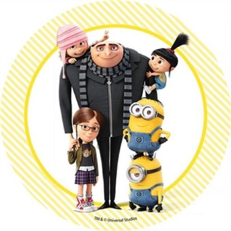 OPŁATEK NA TORT URODZINY MINIONKI GRU