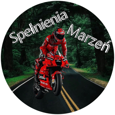 OPŁATEK NA TORT URODZINY MOTOR YAMAHA HONDA KAWASAKI