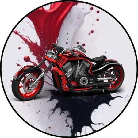 OPŁATEK NA TORT MOTOR HARLEY DAVIDSON YAMAHA 