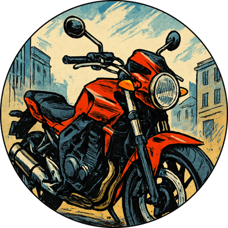 OPŁATEK NA TORT MOTOR HARLEY DAVIDSON