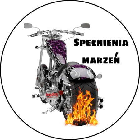 OPŁATEK NA TORT URODZINY 18 30 40 50 MOTOR YAMAHA HARLEY DAVIDSON 