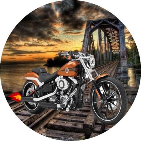 OPŁATEK NA TORT URODZINY 18 30 40 50 MOTOR