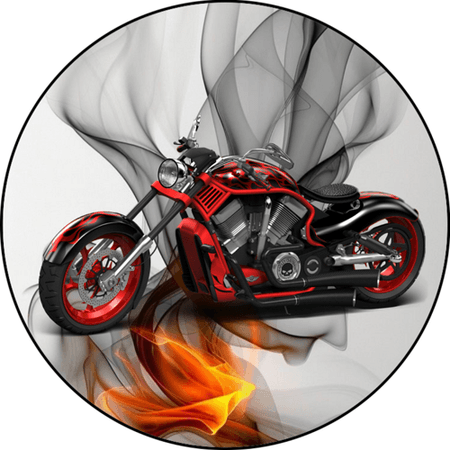OPŁATEK NA TORT MOTOR HARLEY DAVIDSON CHOPPER YAMAHA 