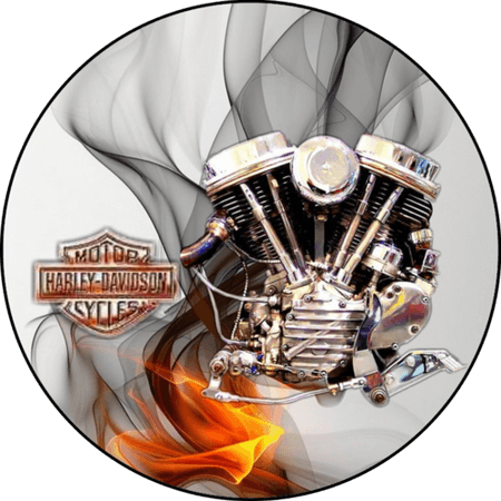 OPŁATEK NA TORT URODZINY 18 30 40 50 60 MOTOR HARLEY DAVIDSON 