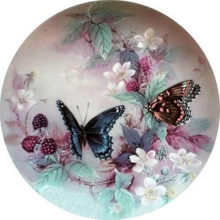 OPŁATEK NA TORT MOTYL MOTYLKI OWADY 